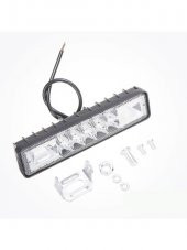 10 Led 48 W 3 Modlu Kırmızı Mavi Beyaz Flashlı Gündüz Ledi Off Road Far Çalışma Lambası Sis Lambası - 4