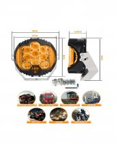 POINT MARKETING 7" Baja Style Shooter Offroad Projektör Led Lamba - 3