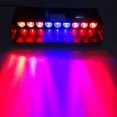 POINT MARKETING 9 Ledli Araç İçi Vantuzlu Mavi Kırmızı Beyaz Flash Led - 3