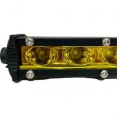 Off Road Sarı 6 Led Bar Düz 18 cm Projektör Led Lambası - 4