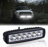 POINT MARKETING 6 Led 18 W Off Road Gündüz Farı Sis Farı Yayıcı Delici Off Road Farı - 3