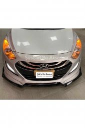 Üniversal Esnek 3 Parça Lip Pianoblack Abs Plastik Flaplı Kanatlı thumbnail 2