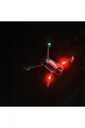 Rgb Motosiklet Drone Bisiklet Otomotiv Çakar Şarjlı Kablosuz Mini Led Lamba - 2