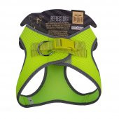 Doggie Havalı Dokuma Reflektör Serisi Küçük Irk Göğüs Tasması Sarı L-42-48Cm - 2