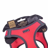 Doggie Havalı Dokuma Reflektör Serisi Küçük Irk Göğüs Tasması Pembe XS-30-34Cm thumbnail 3