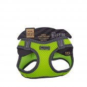 Doggie Havalı Dokuma Reflektör Serisi Küçük Irk Göğüs Tasması Sarı 3XS-22-26Cm thumbnail 1