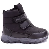 Buckhead 4183 Siyah Snowshell Ortopedik Günlük Erkek Çocuk Bot thumbnail 2