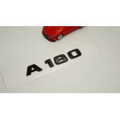 A 180 Bagaj Parlak Siyah ABS 3M 3D Yazı Logo - 2