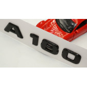 A 180 Bagaj Parlak Siyah ABS 3M 3D Yazı Logo - 4