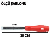 İskarpela Düz Ahşap Oyma 18 mm - 3