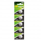 GP CR2016 3V Lityum Pil 5li Paket - 1