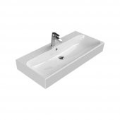 Turkuaz Cerastyle Pinto Etajer Uyumlu Banyo Lavabo 100 47 Cm - 1