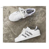 Adidas Superstar Beyaz Rugan Spor Ayakkabı - 1