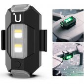 Mini Kablosuz Çakar Lamba Kablosuz 7 Renk Çakarlı Lamba LED Araba Motosiklet Bisiklet Drone - 6