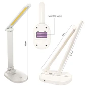 Sılver Toss St-7799 Masa Lambası Katlanabilir Şarjlı Pilli Dokunmatik Cob Led - 1