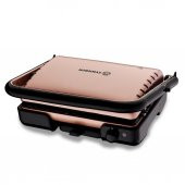KORKMAZ A316-11 TOSTELLA TOST MAKİNESİ ROSA GOLD - 1