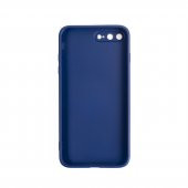 ScHitec Deluxe İphone 7 Plus Mat Kılıf Lacivert - 2