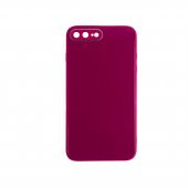 ScHitec Deluxe İphone 7 Plus Mat Kılıf Mor - 1