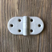 Plastik Oval Menteşe 7cm - 2 Adet - 2