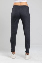 Carpediem 087 Kadın Gri Tayt Pantolon - 6