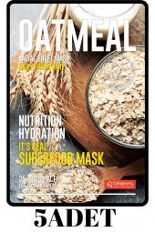 DERMAL 5 ADET Superfood Yulaf Yüz Maskesi I Besleyici ve Nemlendirici - 1