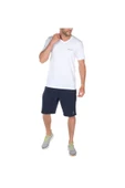 Columbia Brushed V Neck Erkek V Yaka Beyaz Tişört CS0288-100 - 4