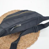 Sarı Çizgili Erkek Bel Çantası - 5