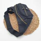 Sarı Çizgili Erkek Bel Çantası - 6