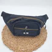 Sarı Çizgili Erkek Bel Çantası - 9