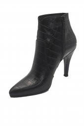Hakiki Deri Anakonda Kadın Topuklu Bot - 6