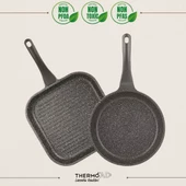 ThermoAD | Tava Seti | Frapan Serisi | 2 Parça | Gri - 1