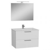 Vitra Mia 80 cm Beyaz Banyo Dolabı Takımı 75024 - 1