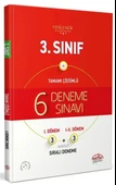 Editör Yayınları 3. Sınıf (3+3) 6 Deneme Sınavı Tamamı Çözümlü - 1