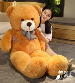 160 cm Papyonlu Peluş Ayı- Papyonlu %100 Yerli İmalat thumbnail 11