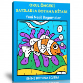 Okul Öncesi Sayılarla Boyama Kitabı - 1