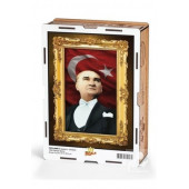 ATATÜRK AHŞAP PUZZLE 3000 PARÇA (77) - 1