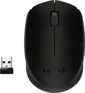 Logitech M171 USB Alıcılı Kablosuz Kompakt Mouse - Siyah - 1