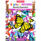 Sayılarla Boyama Posterleri (Kutulu 25 POSTER) - 1