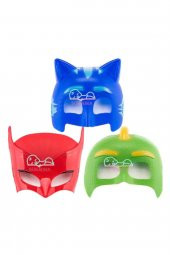 Pijamaskeliler Pj Maskeliler Pj Masks 3 Renk 3 lü set Yüz Maskeleri - 1