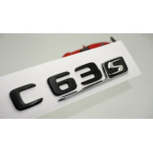 C 63S Bagaj Parlak Siyah ABS 3M 3D Yazı Logo - 1