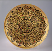 GELENEKSEL TÜRK MOTİFLİ TEZYİNAT TABAK(32CM) - 1