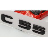 C 55 Bagaj Parlak Siyah ABS 3M 3D Yazı Logo thumbnail 4