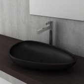 Bocchi Etna Çanak Lavabo 58 cm MAT SİYAH 1114-004-0125 - 1