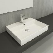 Bocchi Milano 60 cm Lavabo 1376-001-0126 Parlak Beyaz - 1