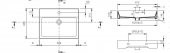 Bocchi Milano 60 cm Lavabo 1376-001-0126 Parlak Beyaz - 2