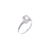 4-6 mm Baget Zirkon Taşlı 925 Ayar Gümüş 3'lü Kadın Set - 4