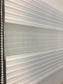 StorBurada Pliseli Stor Zebra  Sert Plastik Kasalı Ekru Perde  STB481-PD  Beyaz 130 x 260 thumbnail 3