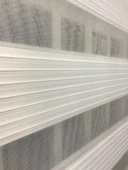 StorBurada Pliseli Stor Zebra  Sert Plastik Kasalı Ekru Perde  STB481-PD  Beyaz 150 x 260 thumbnail 1