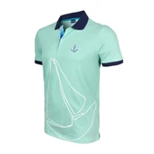 Anemoss Yelken Mint Erkek Polo Yaka T-Shirt - 3