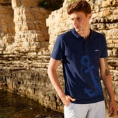 Anemoss Çapa Lacivert Erkek Polo Yaka T-Shirt - 4